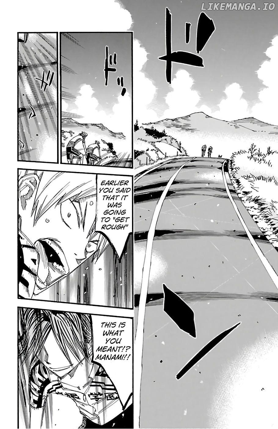 Yowamushi Pedal Chapter 484 - page 15