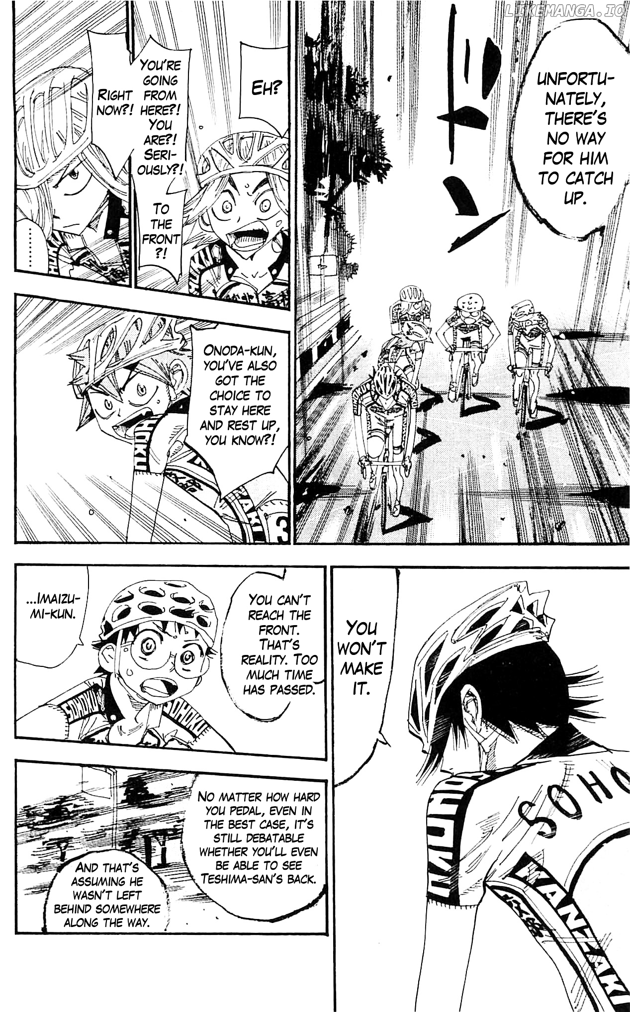 Yowamushi Pedal Chapter 326 - page 16
