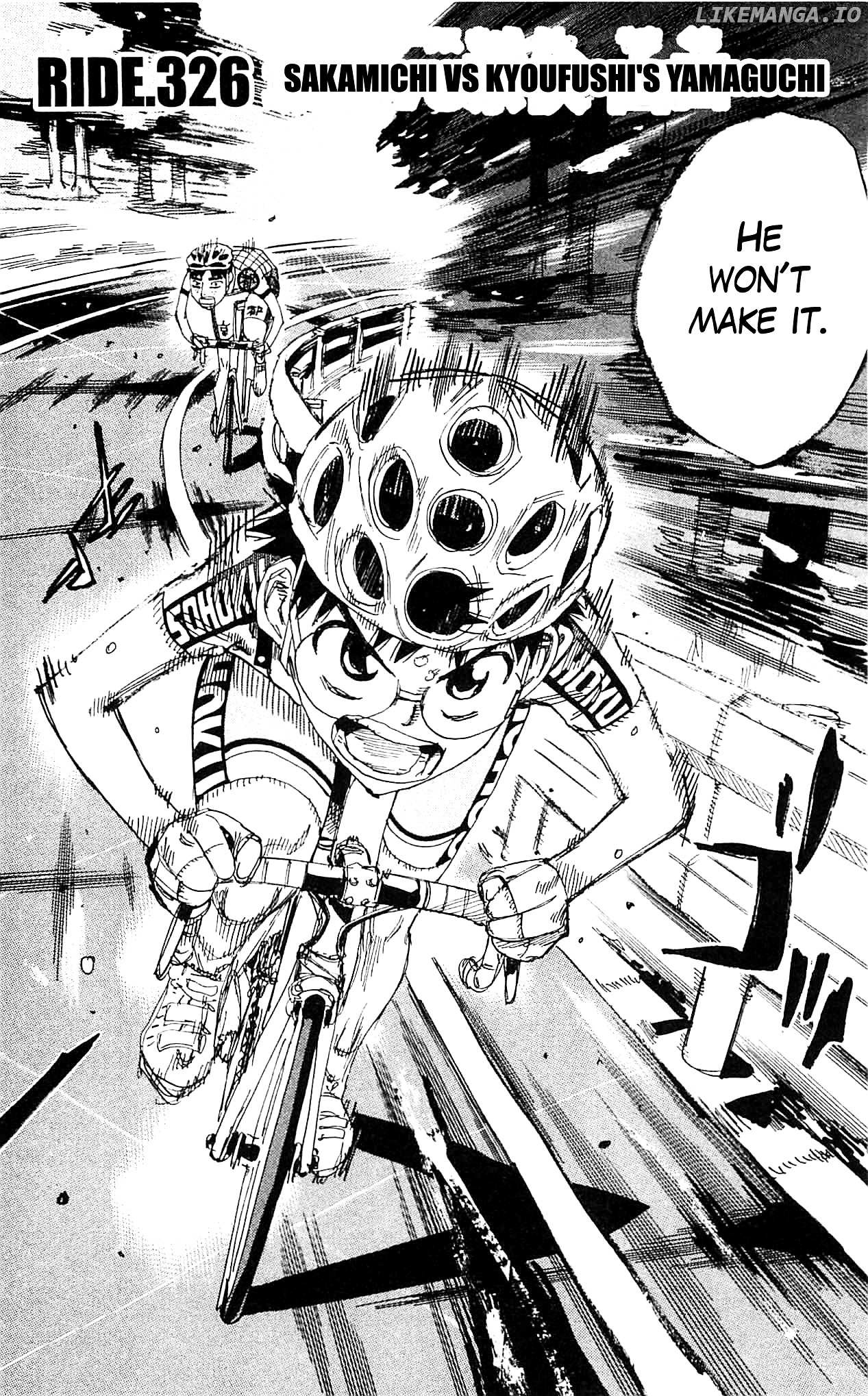 Yowamushi Pedal Chapter 326 - page 2