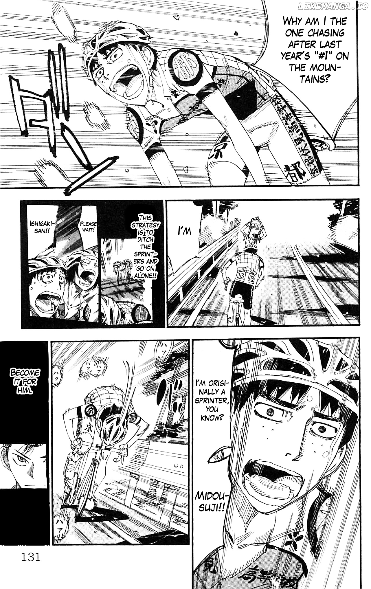 Yowamushi Pedal Chapter 326 - page 5