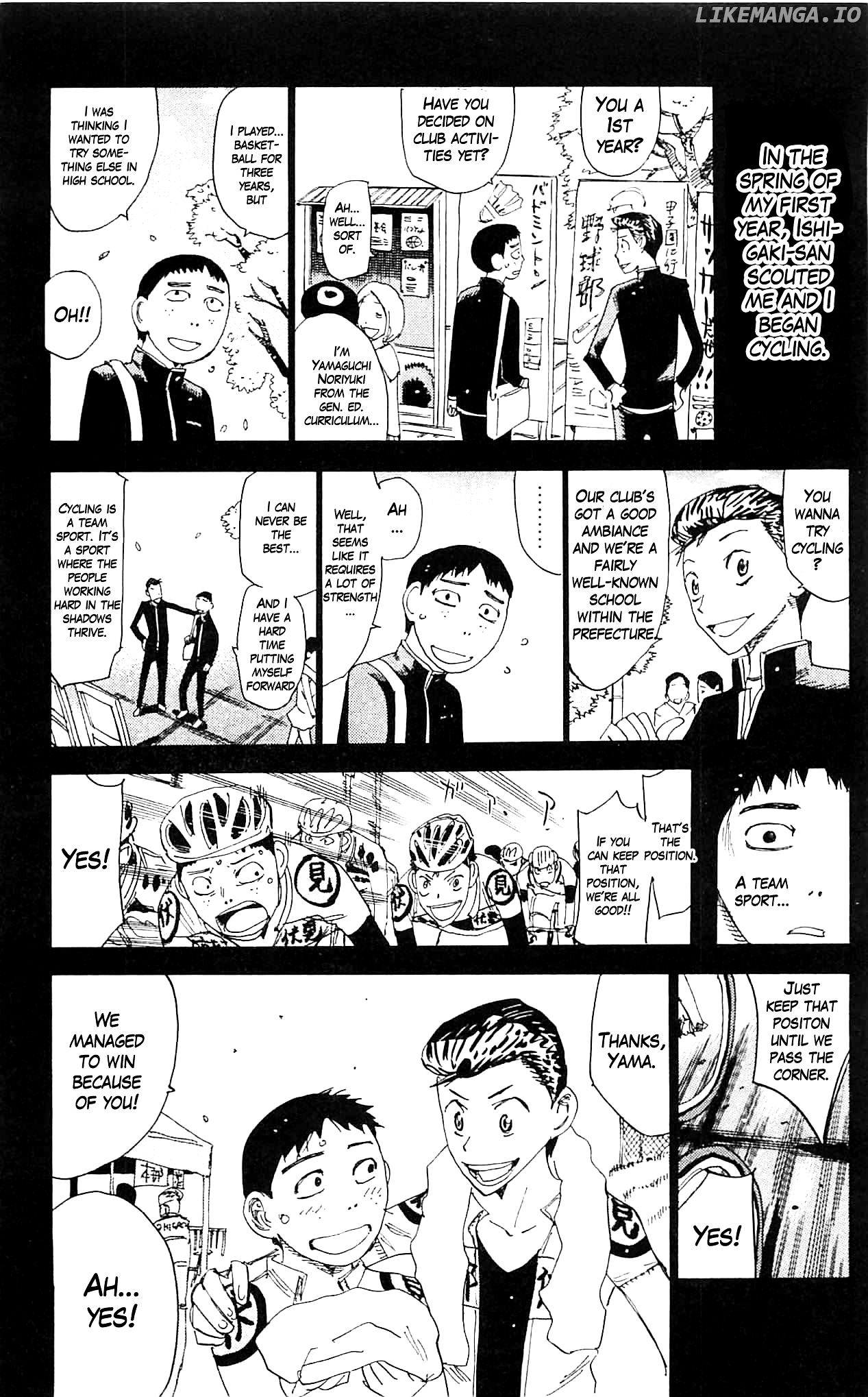 Yowamushi Pedal Chapter 326 - page 7