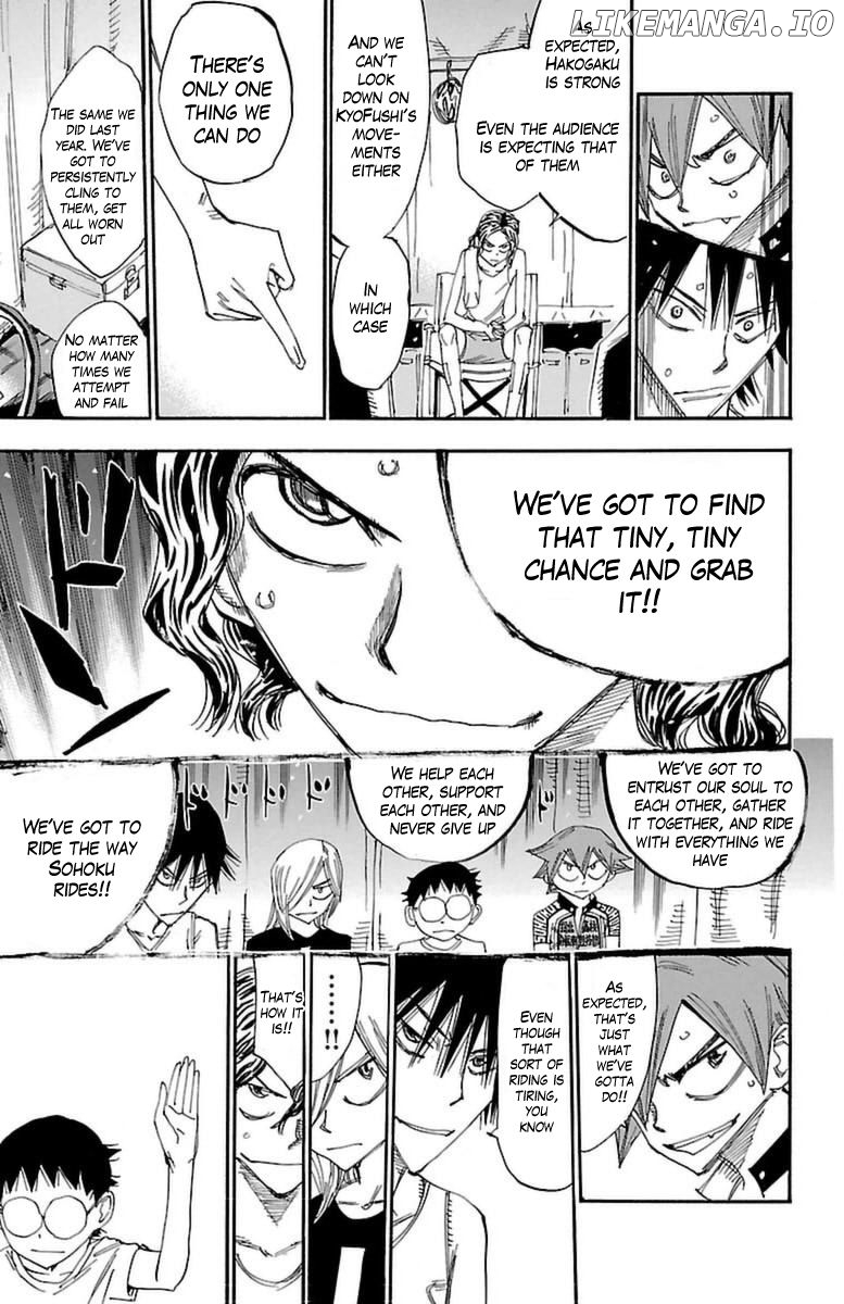 Yowamushi Pedal Chapter 352 - page 4