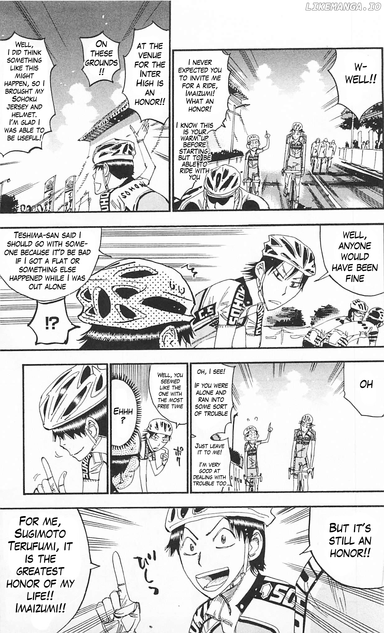 Yowamushi Pedal Chapter 298 - page 13