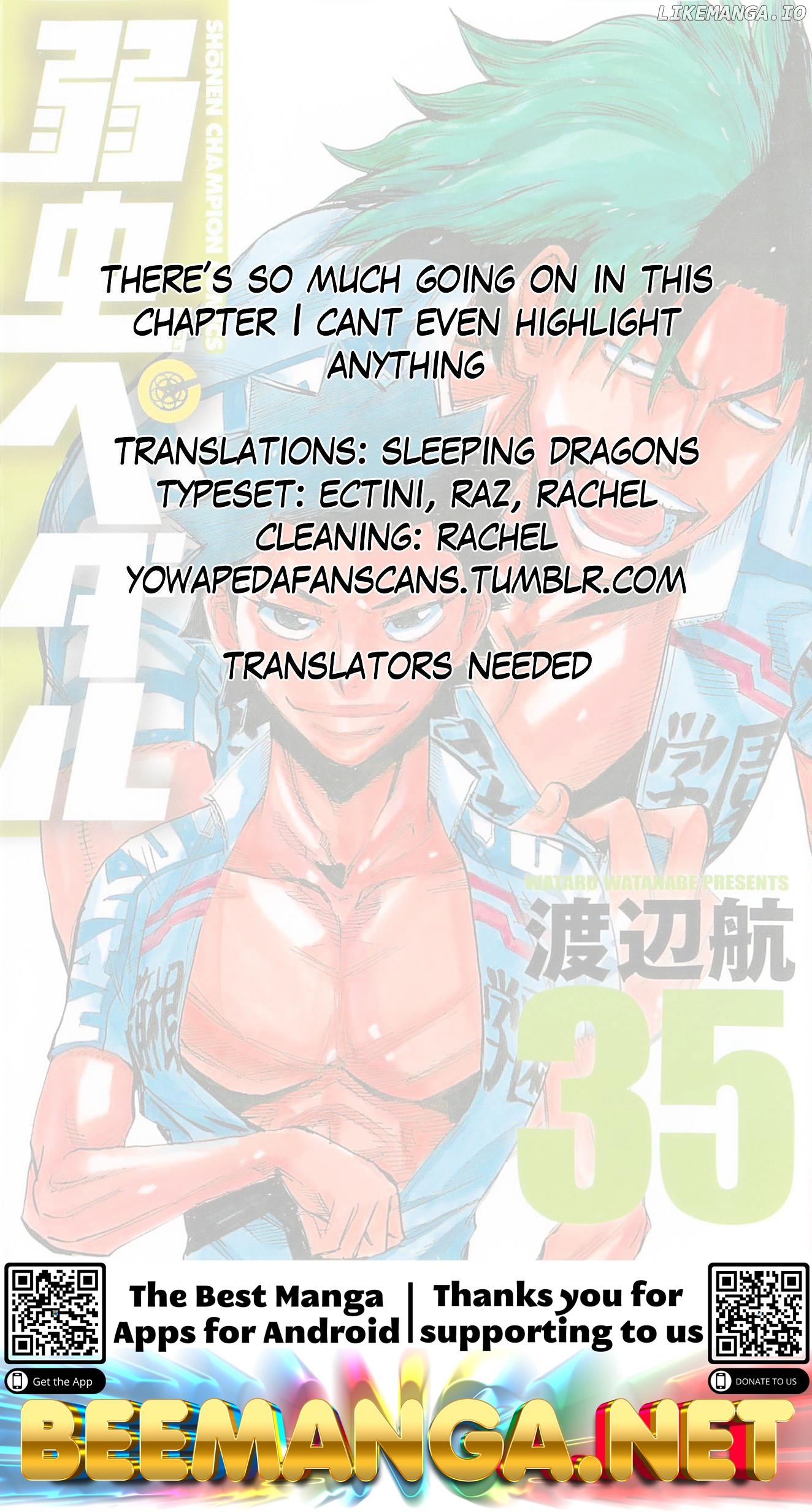 Yowamushi Pedal Chapter 298 - page 21