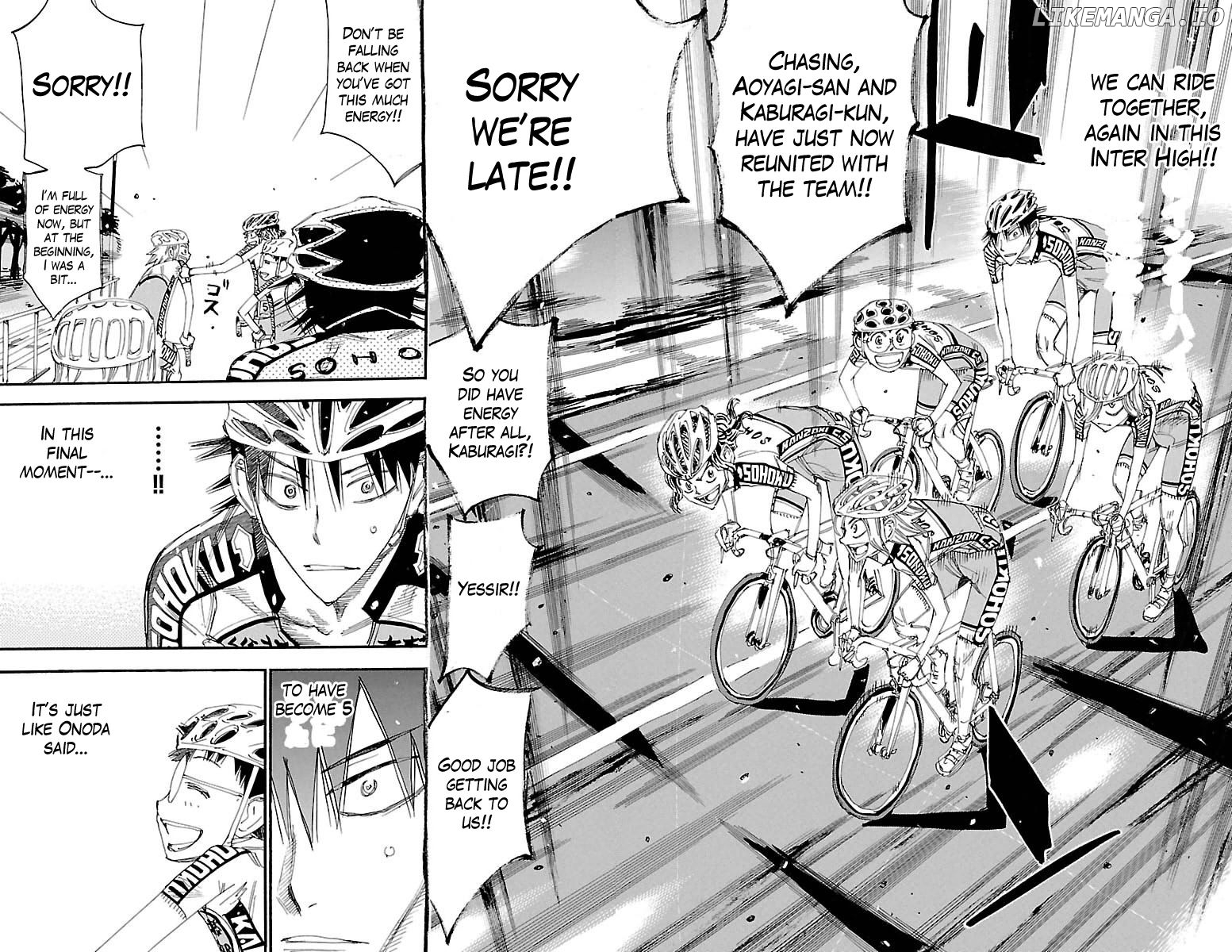 Yowamushi Pedal Chapter 388 - page 10
