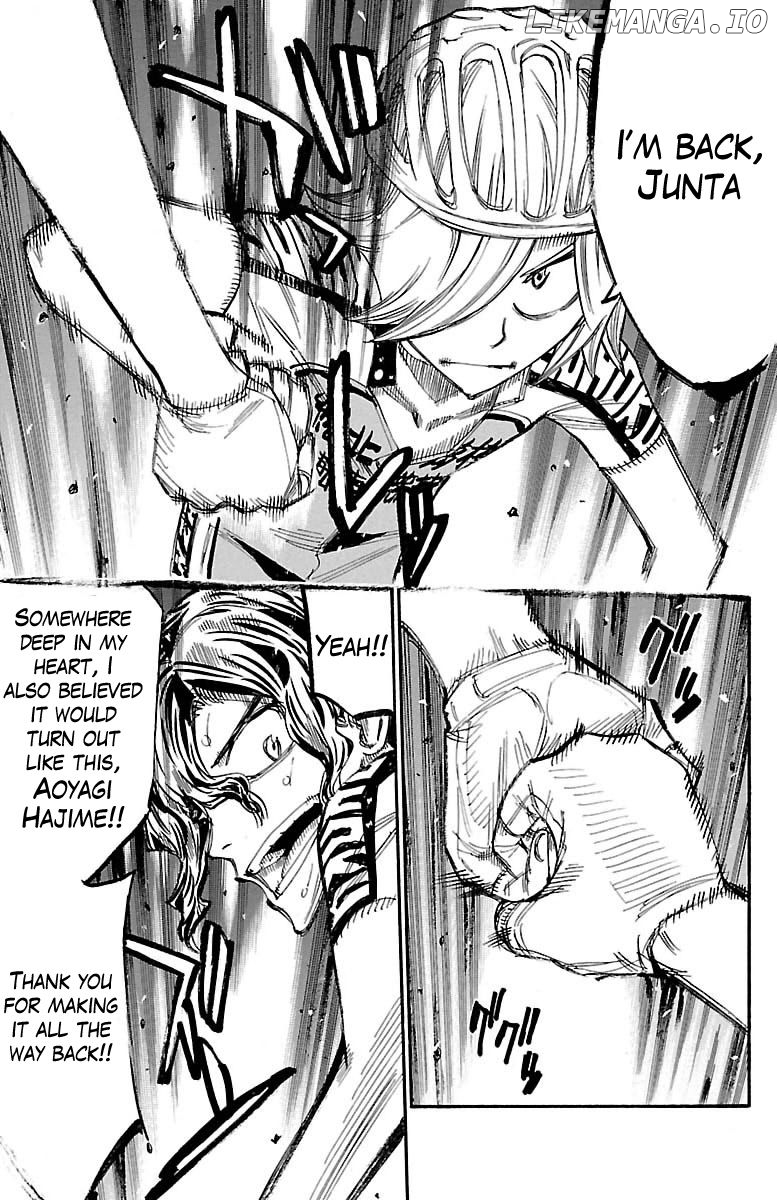 Yowamushi Pedal Chapter 388 - page 16