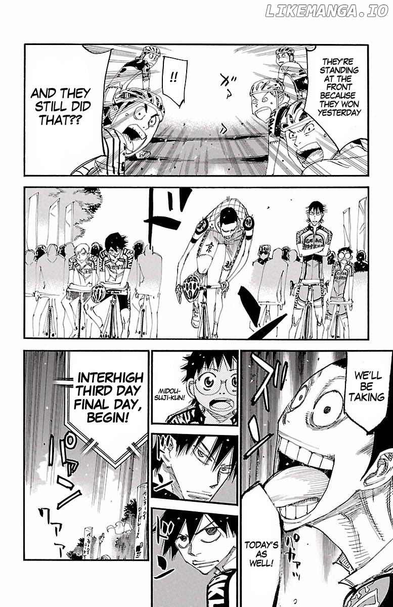 Yowamushi Pedal Chapter 424 - page 17