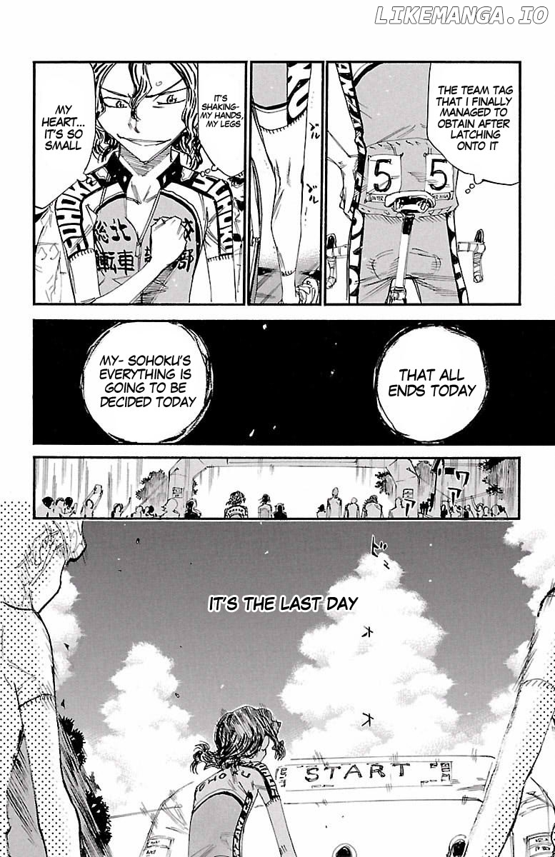 Yowamushi Pedal Chapter 424 - page 9