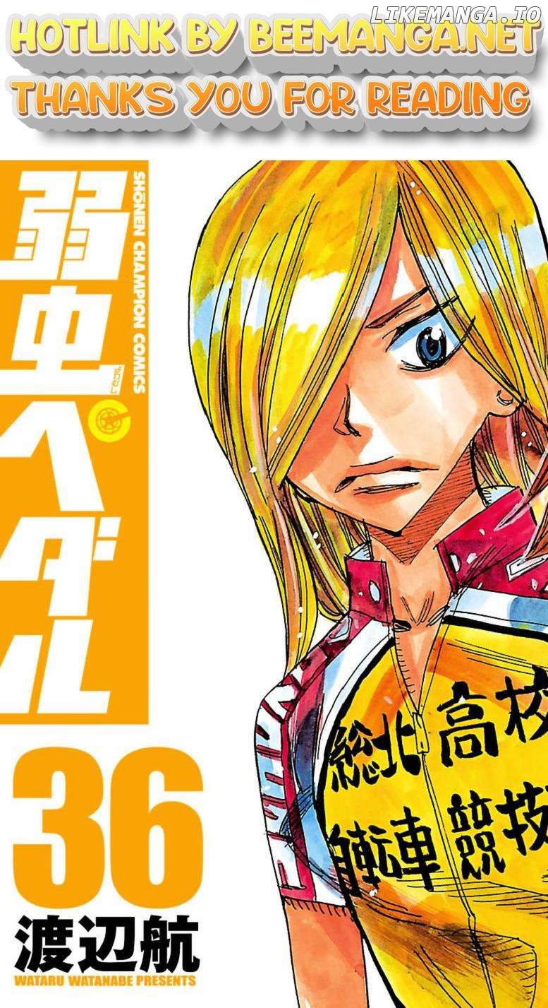 Yowamushi Pedal Chapter 304 - page 1