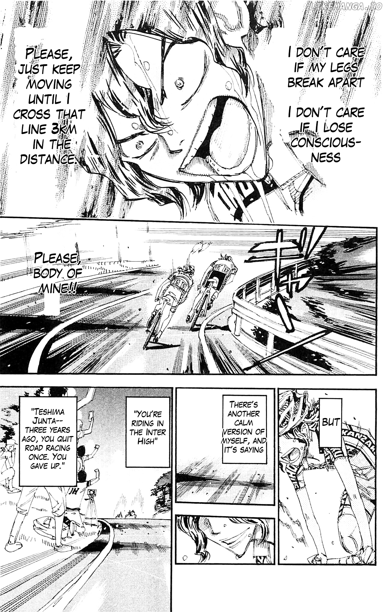 Yowamushi Pedal Chapter 327 - page 14