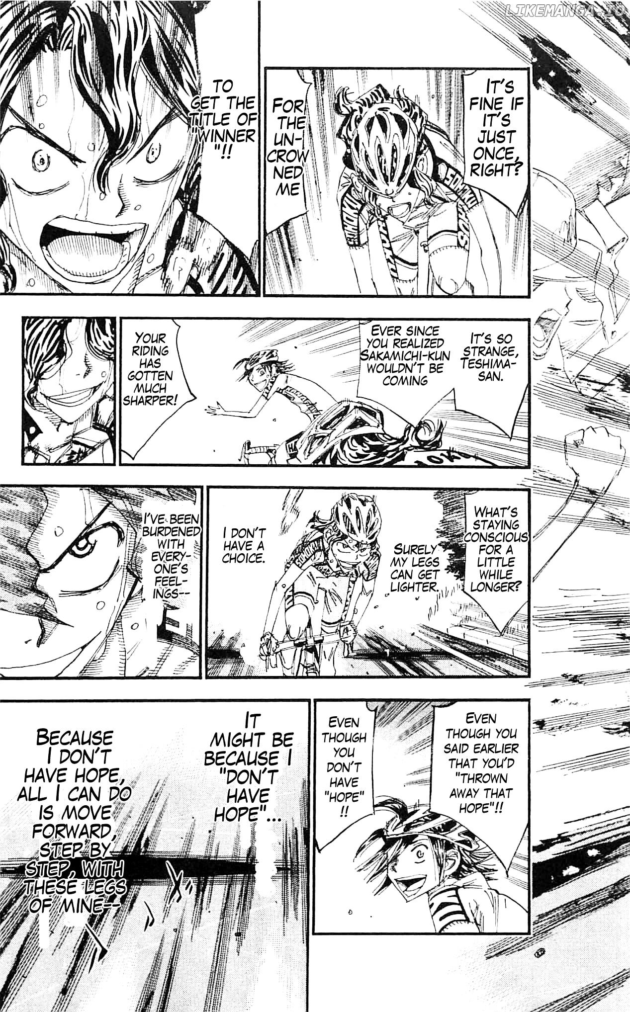 Yowamushi Pedal Chapter 327 - page 16