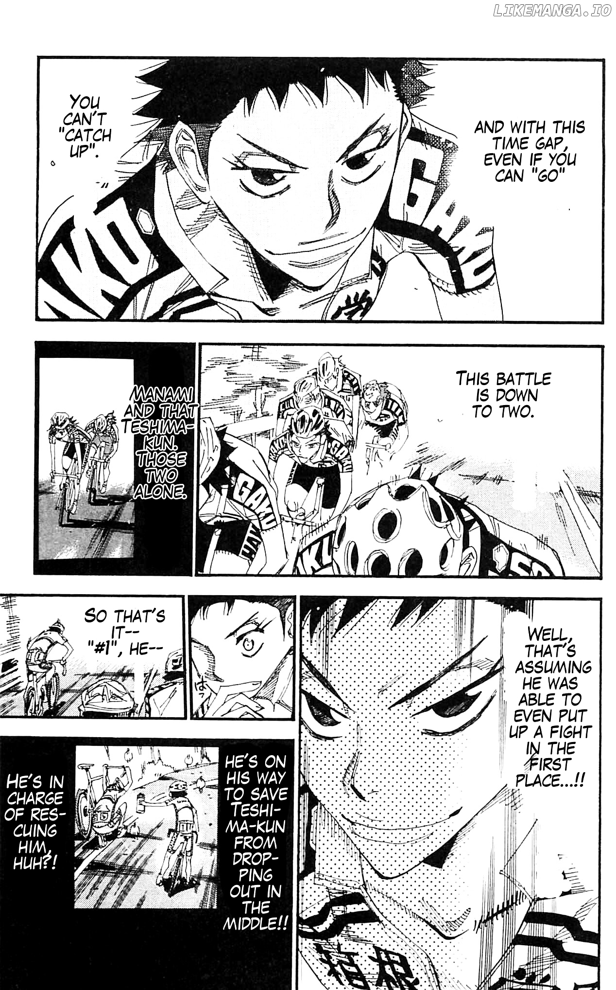 Yowamushi Pedal Chapter 327 - page 3