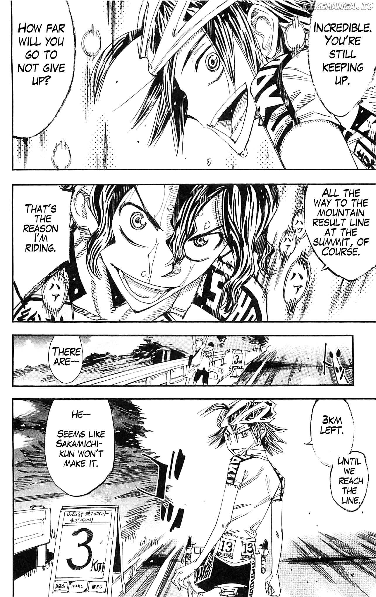 Yowamushi Pedal Chapter 327 - page 6