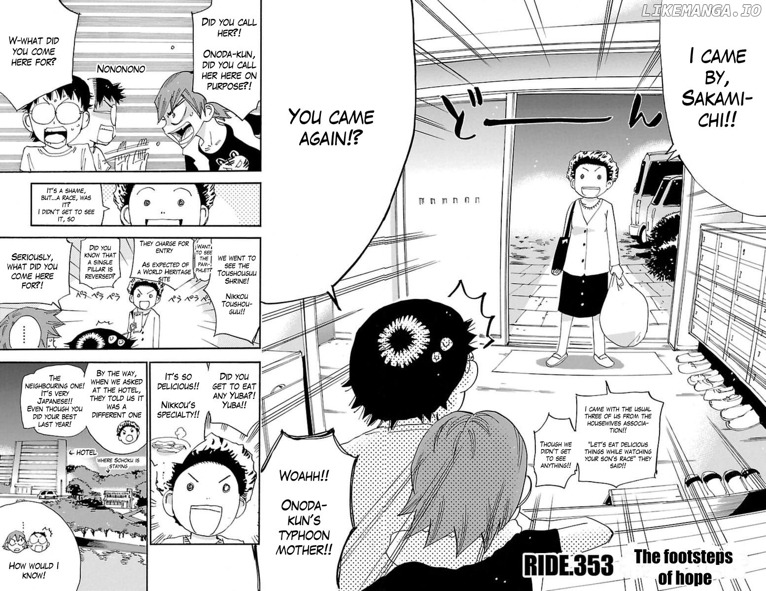 Yowamushi Pedal Chapter 353 - page 4
