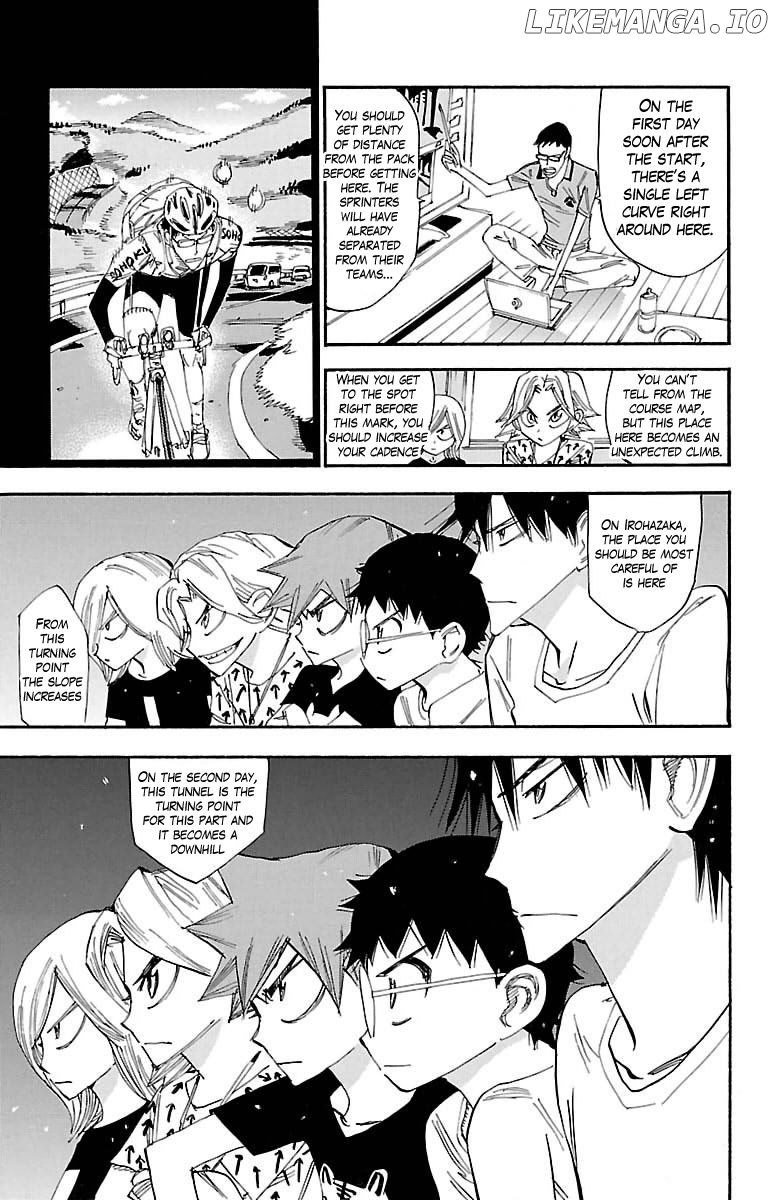 Yowamushi Pedal Chapter 389 - page 8