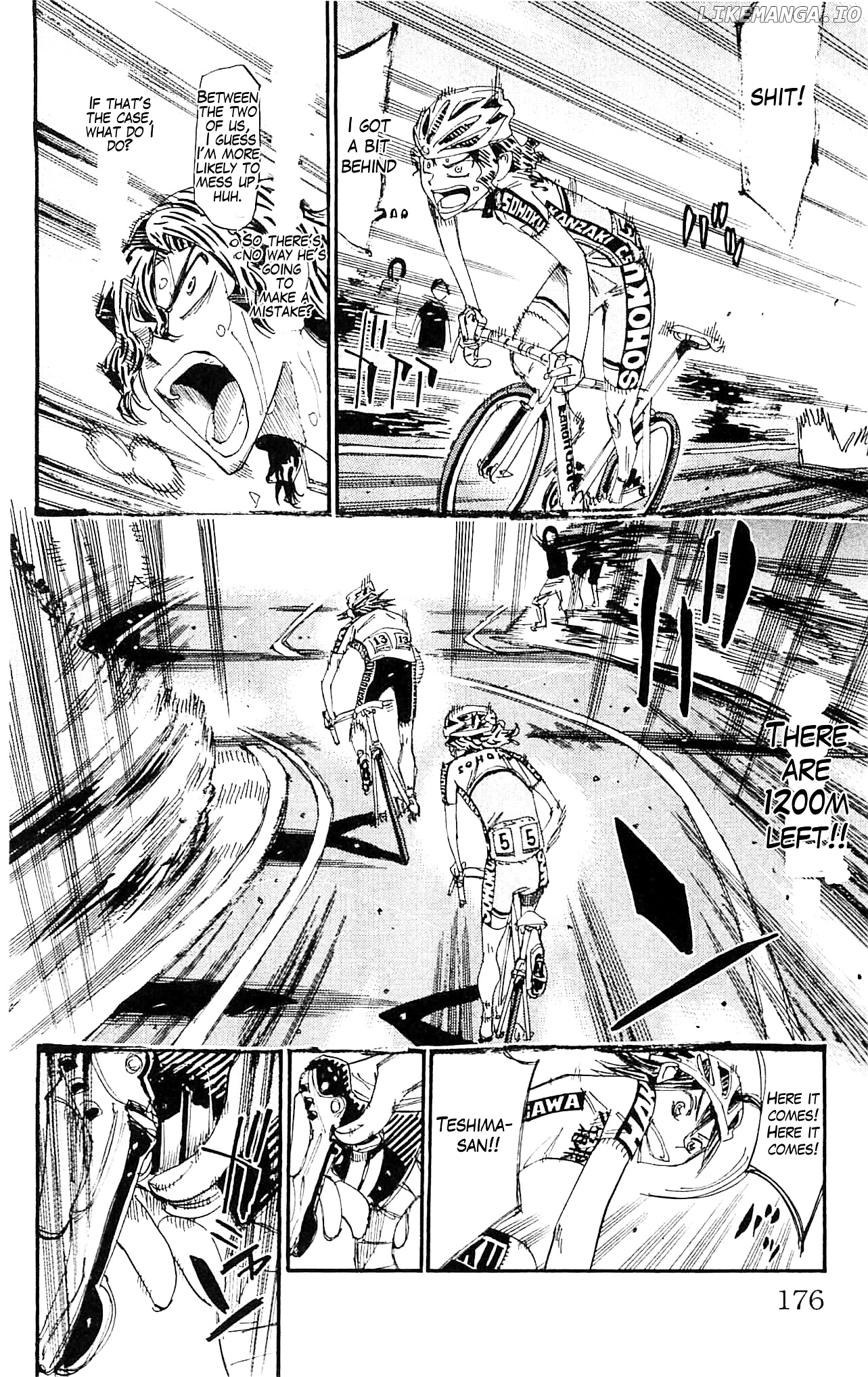 Yowamushi Pedal Chapter 328 - page 10
