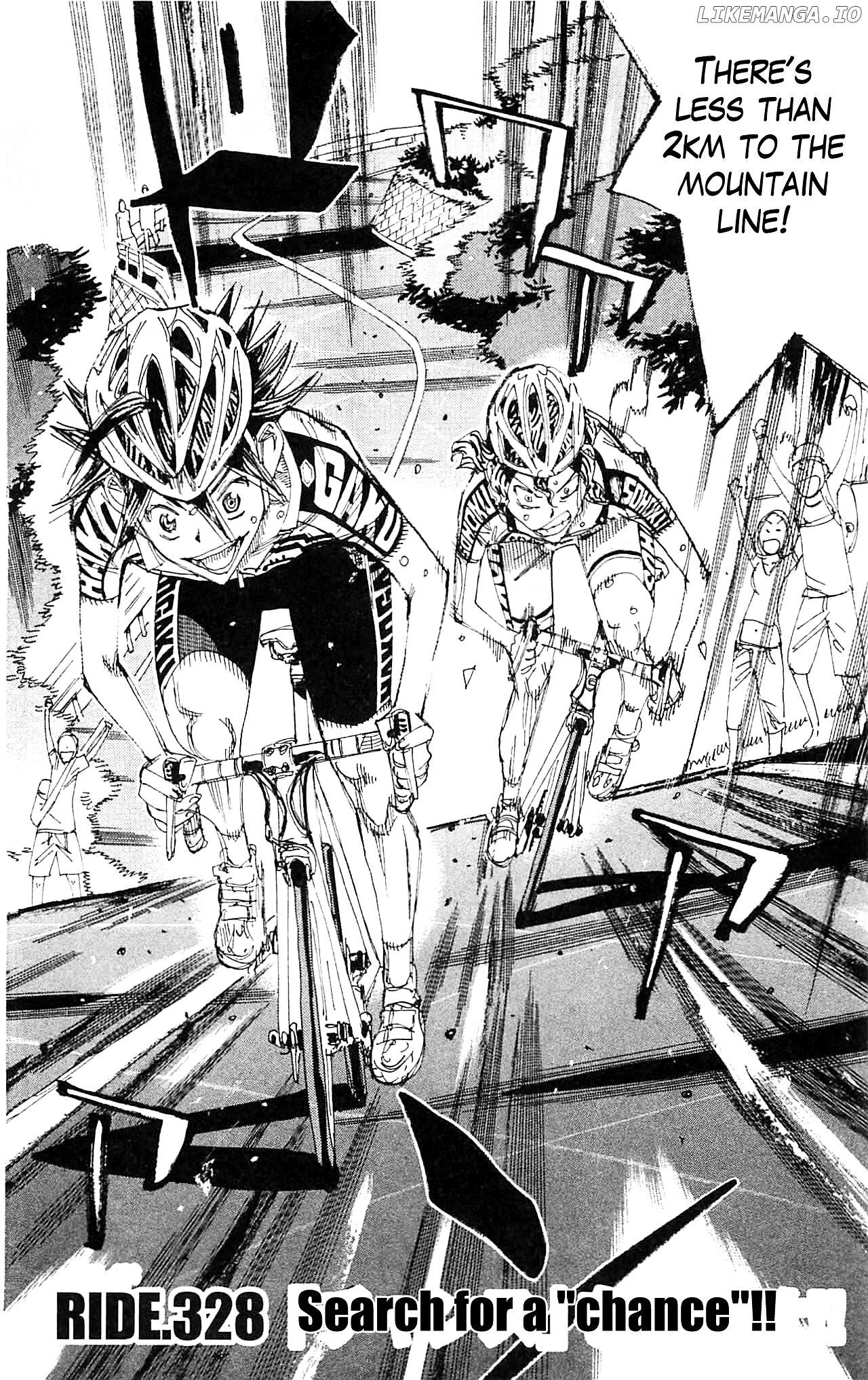 Yowamushi Pedal Chapter 328 - page 2