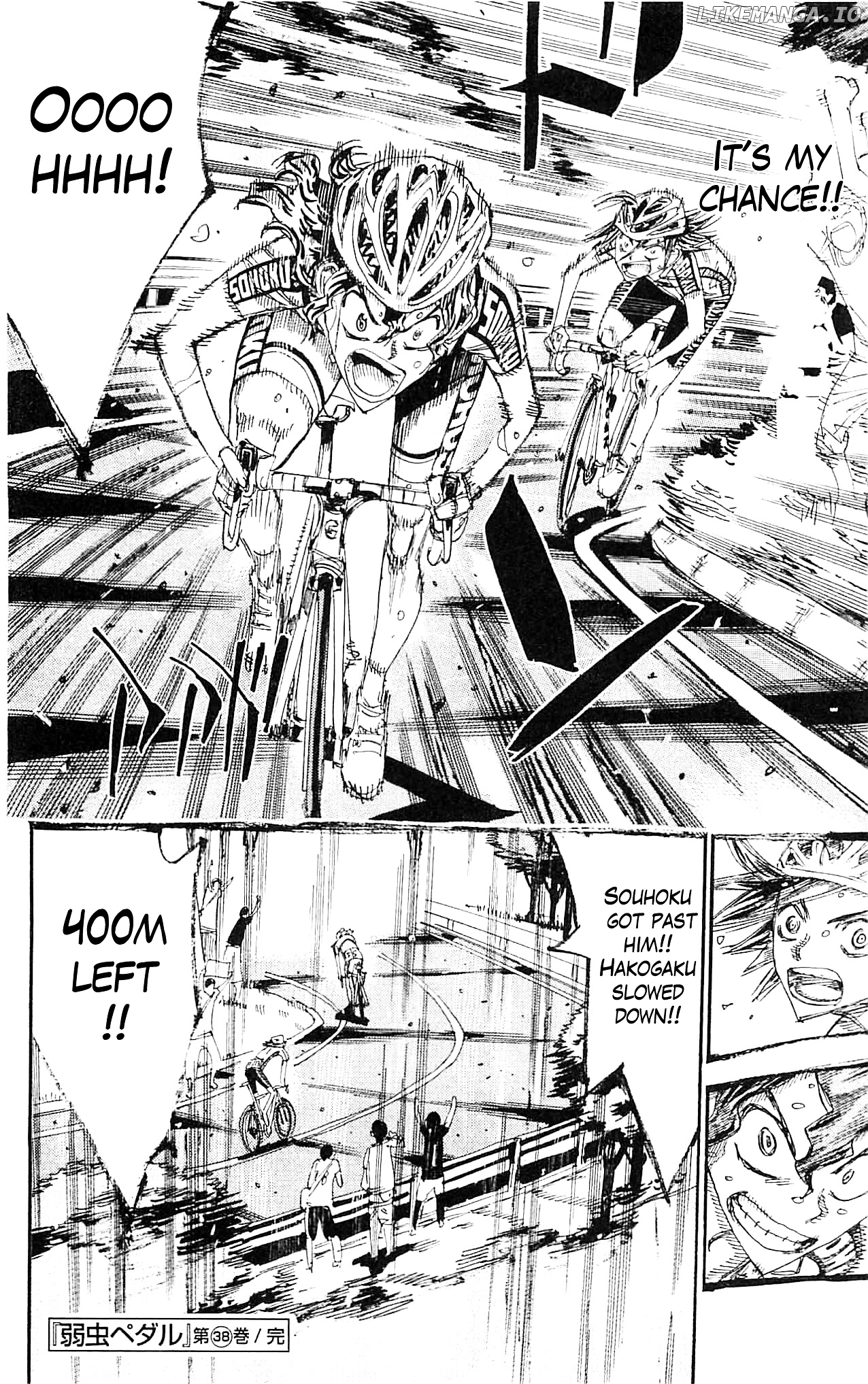 Yowamushi Pedal Chapter 328 - page 20