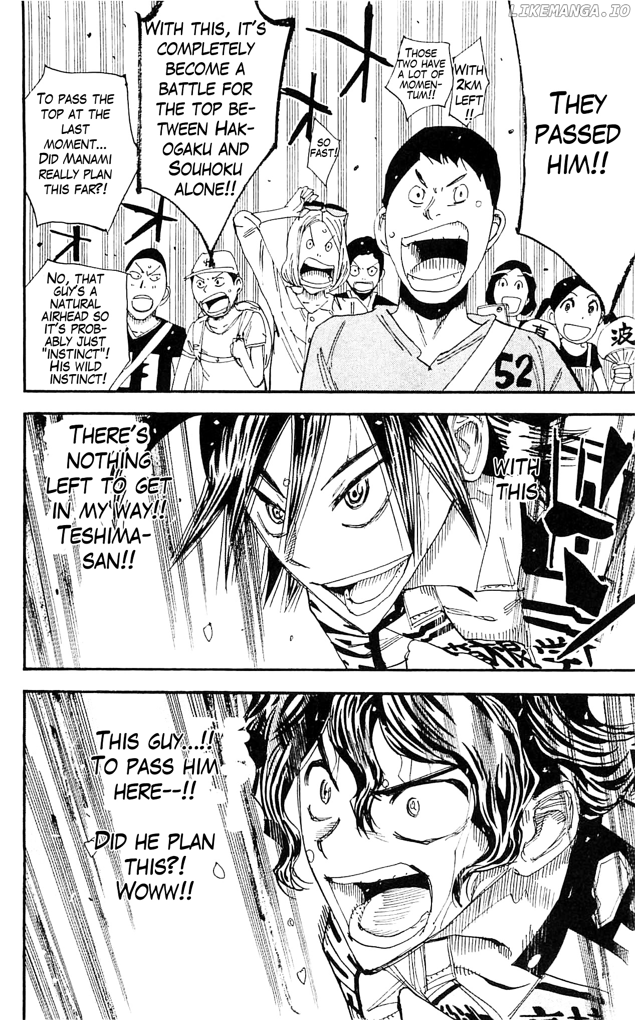 Yowamushi Pedal Chapter 328 - page 4