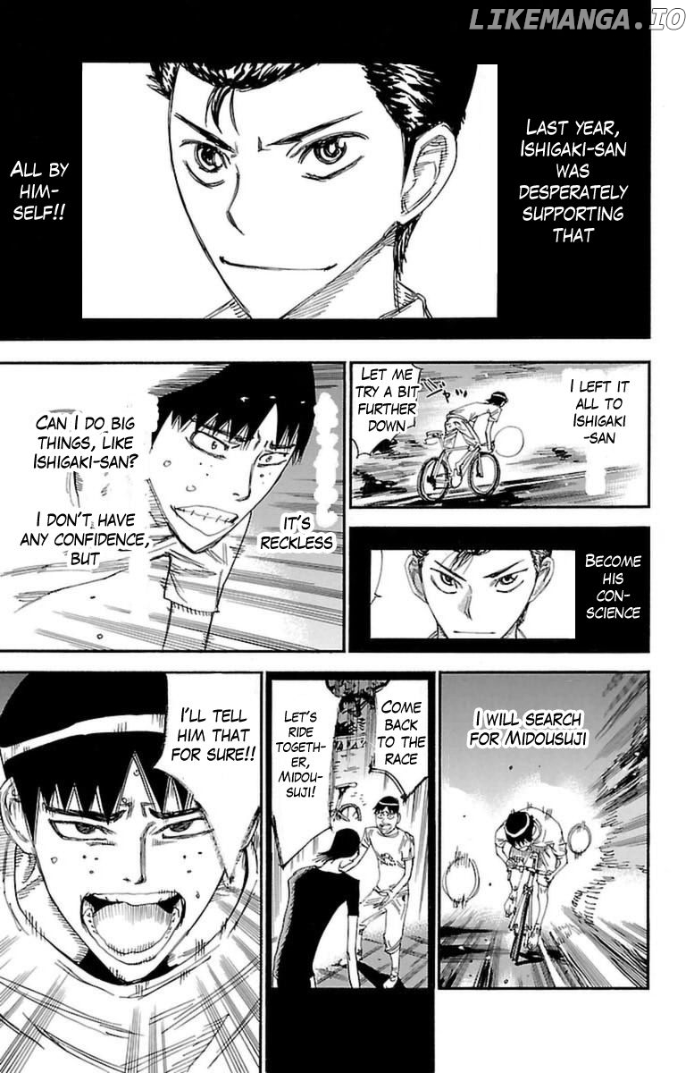 Yowamushi Pedal Chapter 354 - page 11