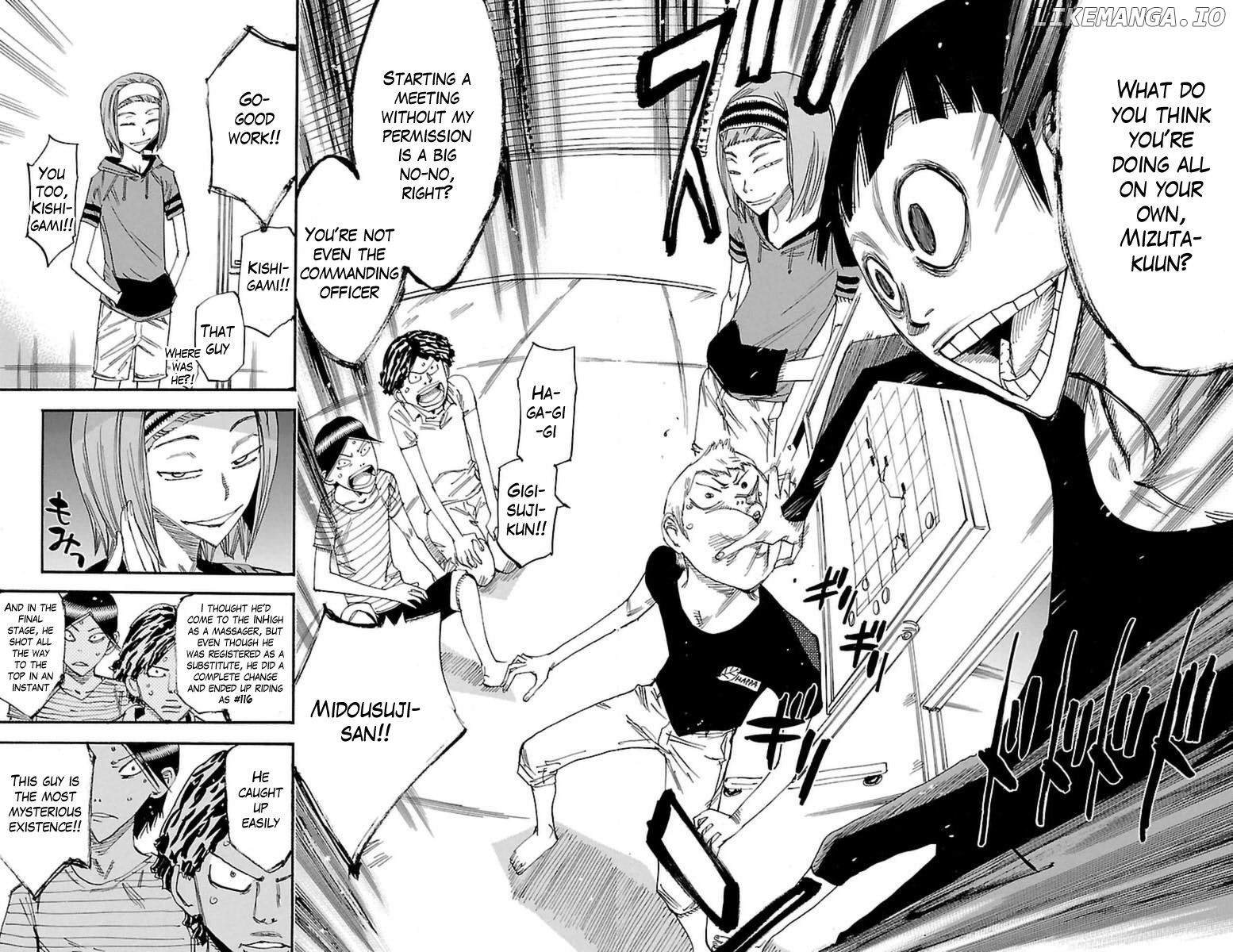Yowamushi Pedal Chapter 354 - page 14