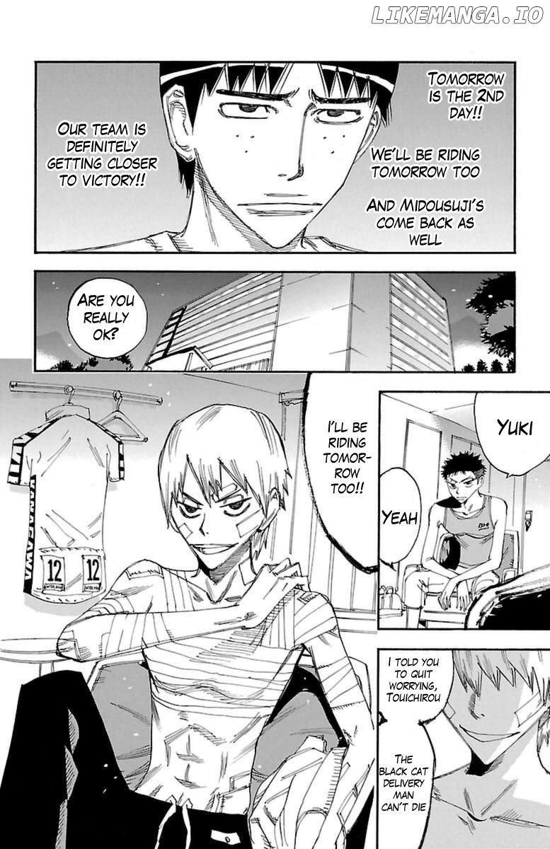 Yowamushi Pedal Chapter 354 - page 17