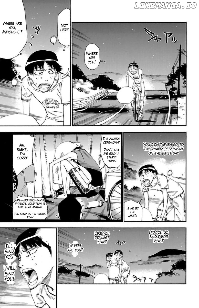 Yowamushi Pedal Chapter 354 - page 9