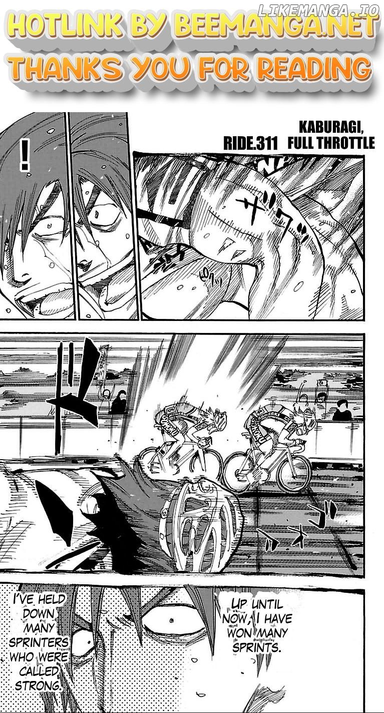 Yowamushi Pedal Chapter 311 - page 1