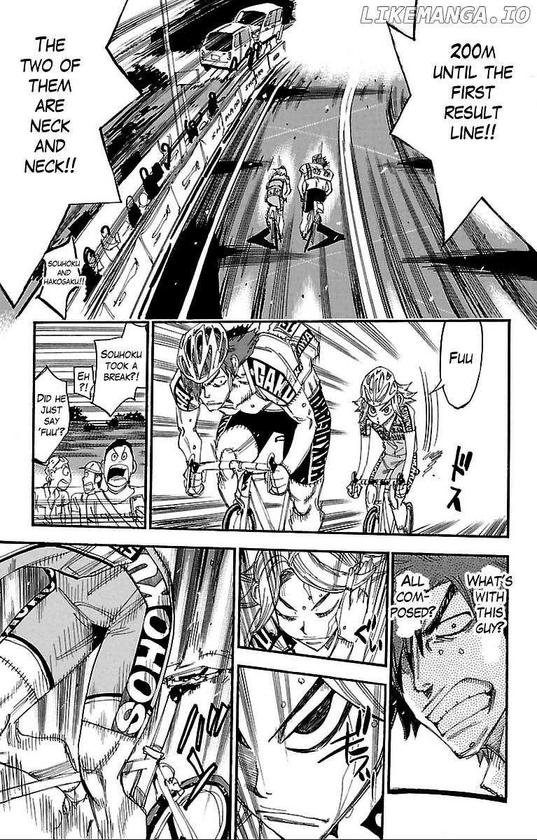 Yowamushi Pedal Chapter 311 - page 13