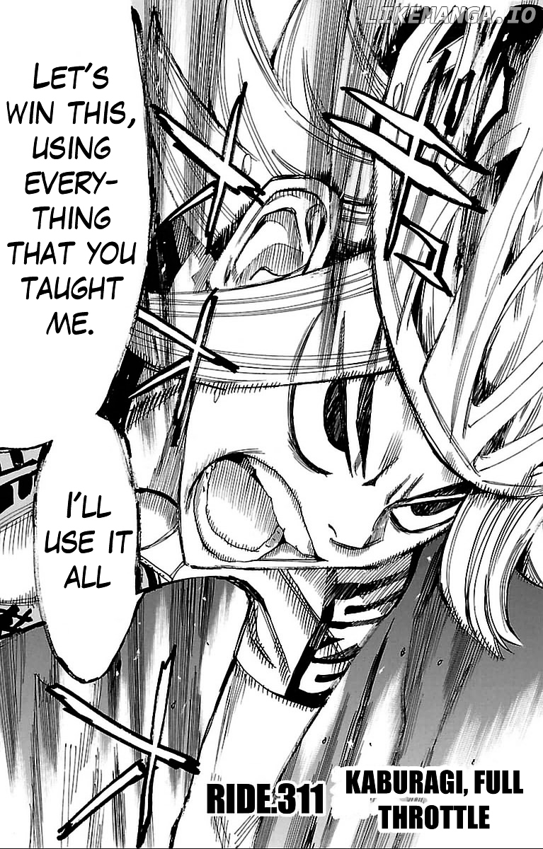 Yowamushi Pedal Chapter 311 - page 3