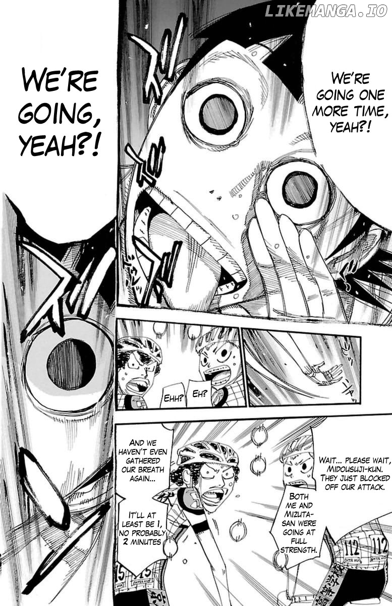 Yowamushi Pedal Chapter 391 - page 4