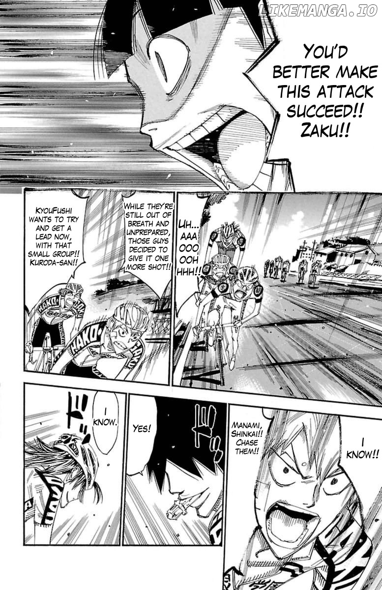 Yowamushi Pedal Chapter 391 - page 7