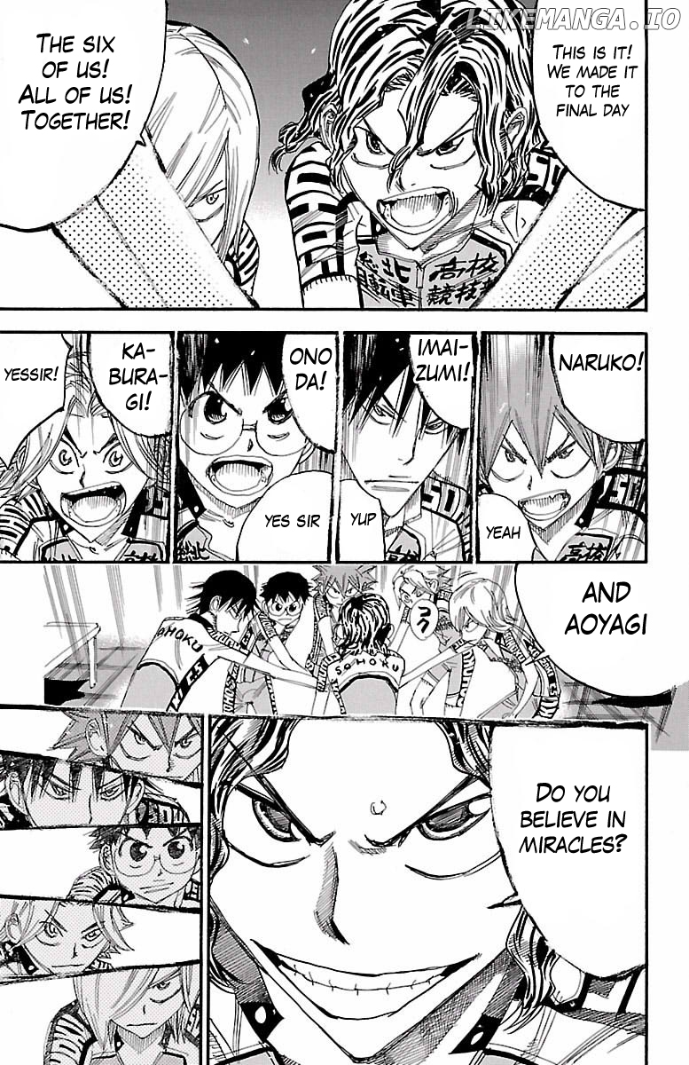 Yowamushi Pedal Chapter 422 - page 10