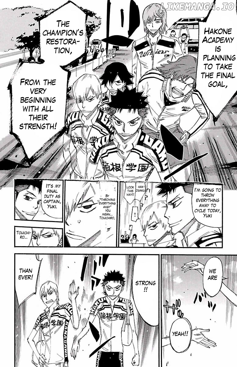 Yowamushi Pedal Chapter 422 - page 7