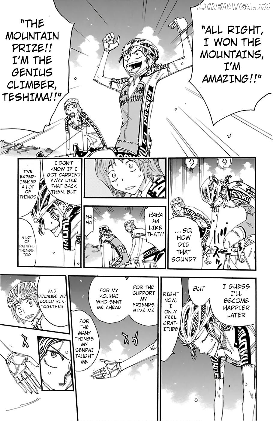 Yowamushi Pedal Chapter 481 - page 10