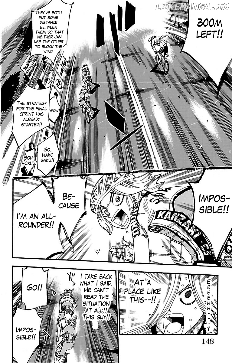 Yowamushi Pedal Chapter 310 - page 12