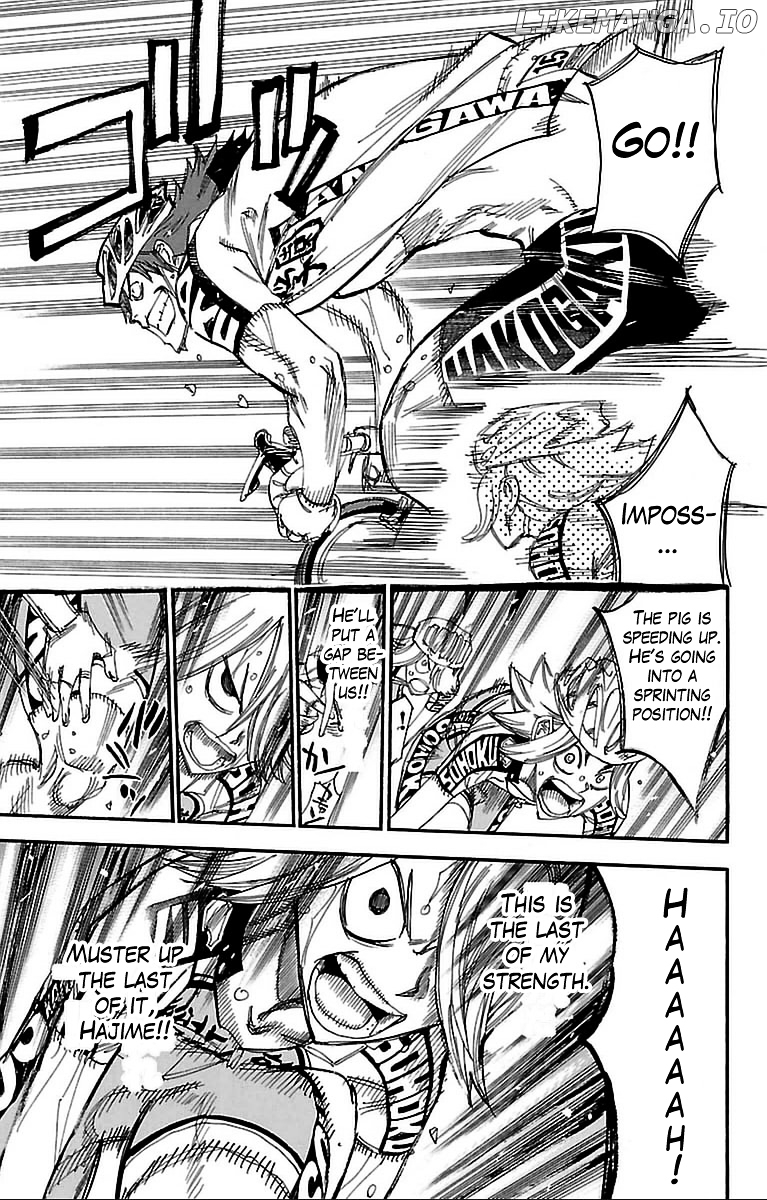 Yowamushi Pedal Chapter 310 - page 13