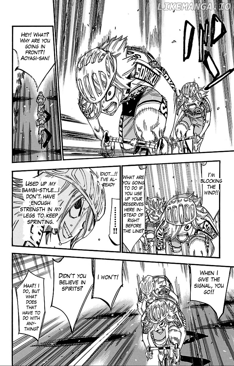 Yowamushi Pedal Chapter 310 - page 14