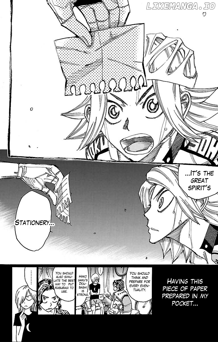 Yowamushi Pedal Chapter 310 - page 16