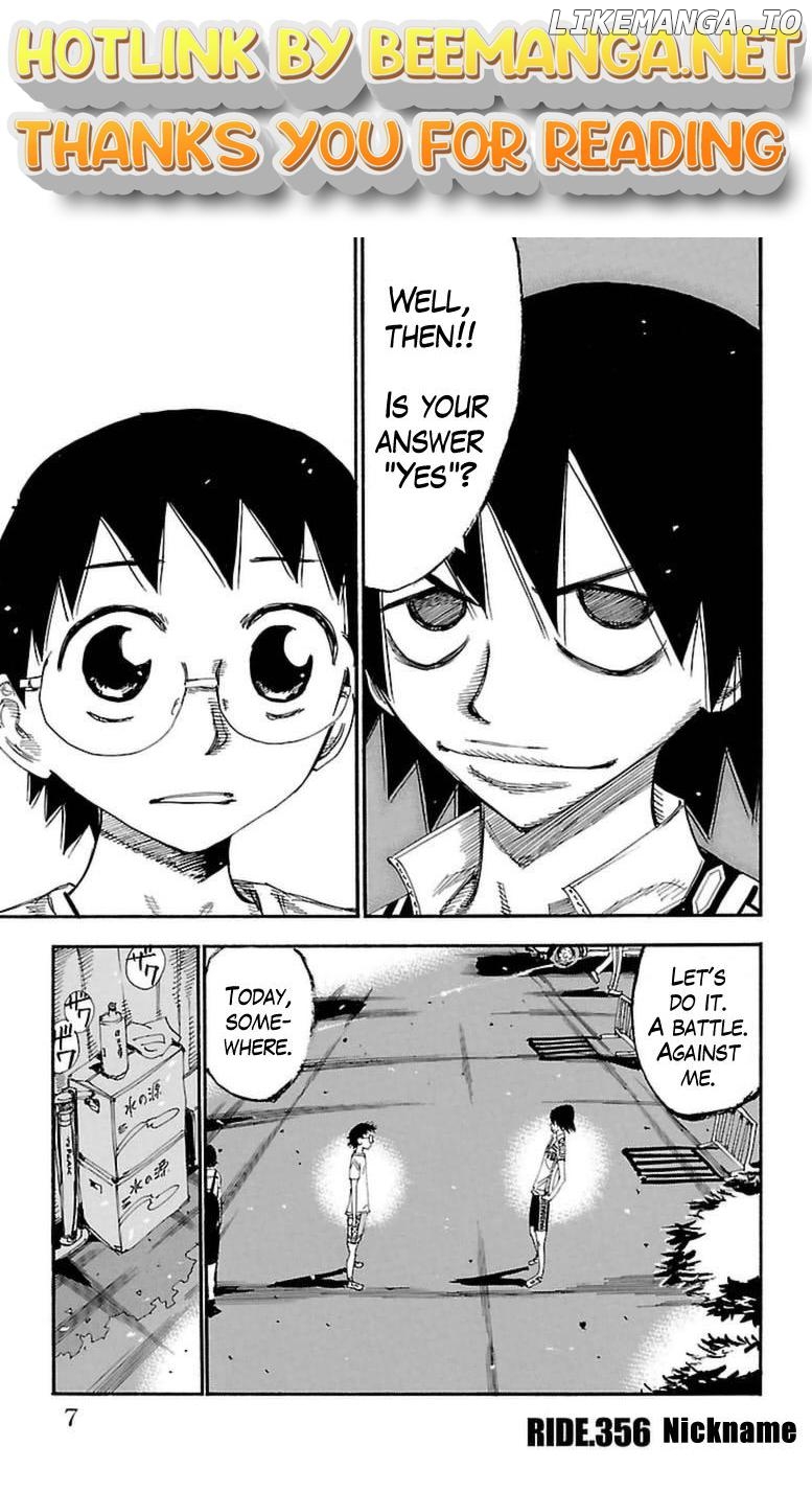 Yowamushi Pedal Chapter 356 - page 1