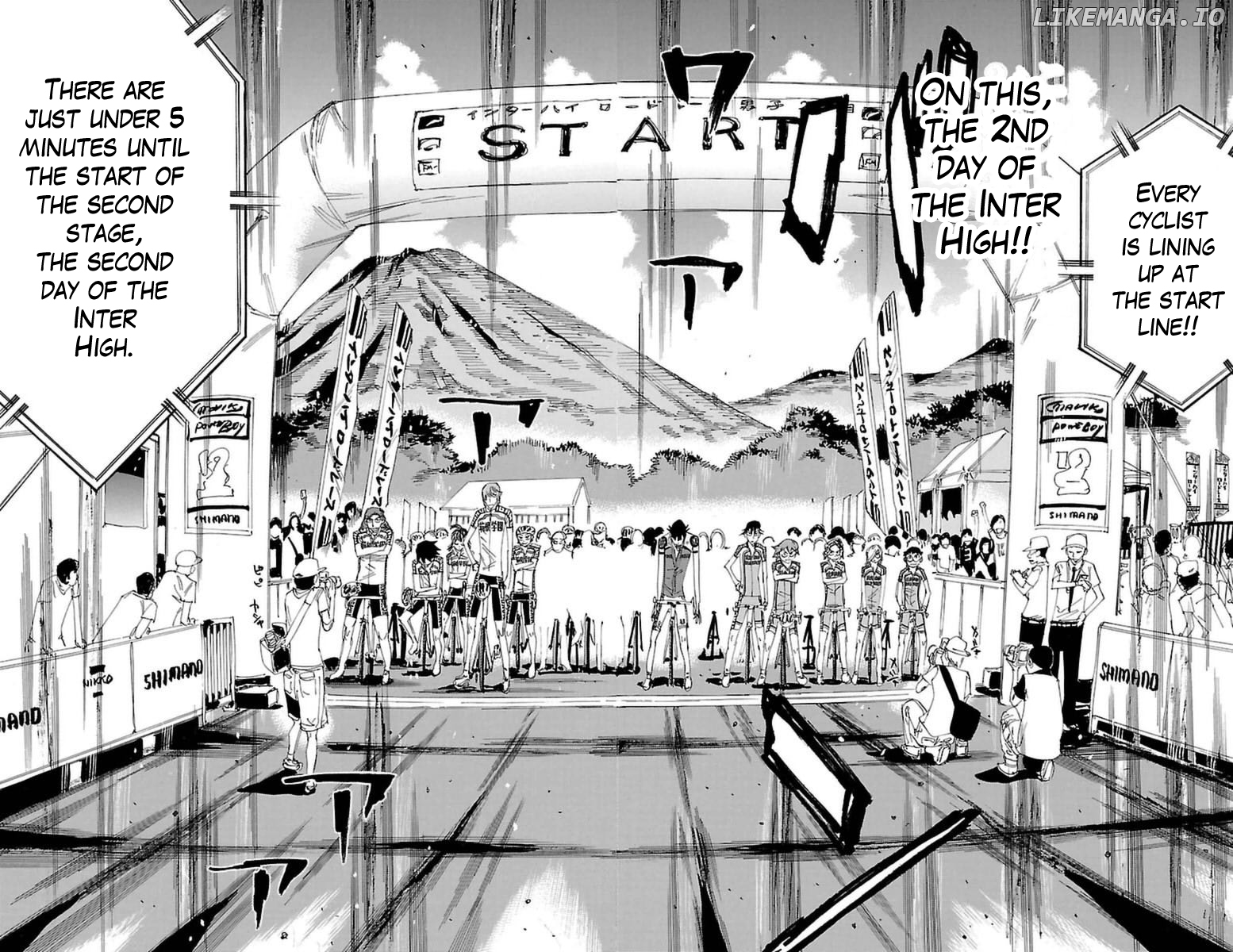 Yowamushi Pedal Chapter 356 - page 10