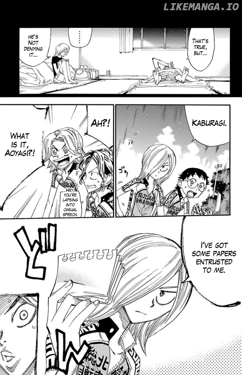 Yowamushi Pedal Chapter 356 - page 14