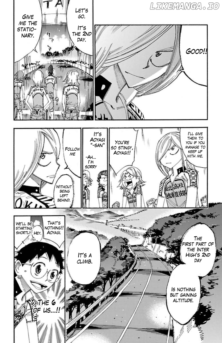 Yowamushi Pedal Chapter 356 - page 17