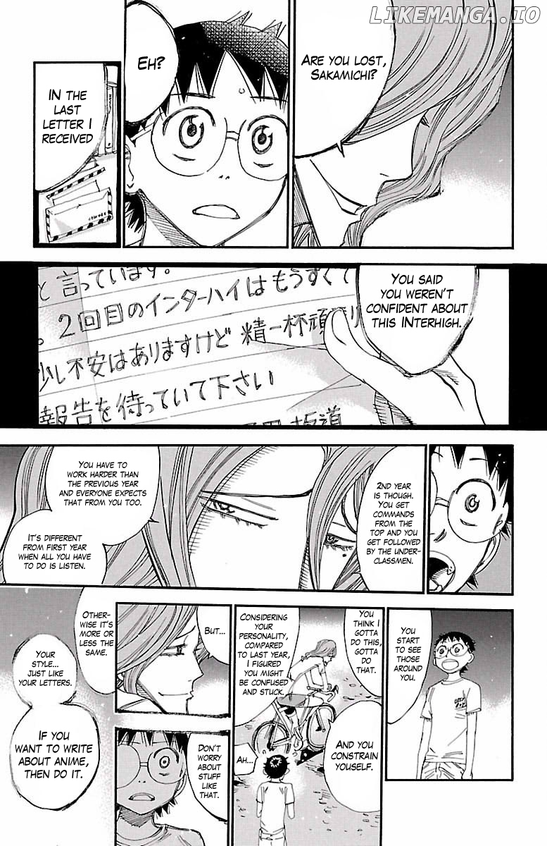 Yowamushi Pedal Chapter 421 - page 13