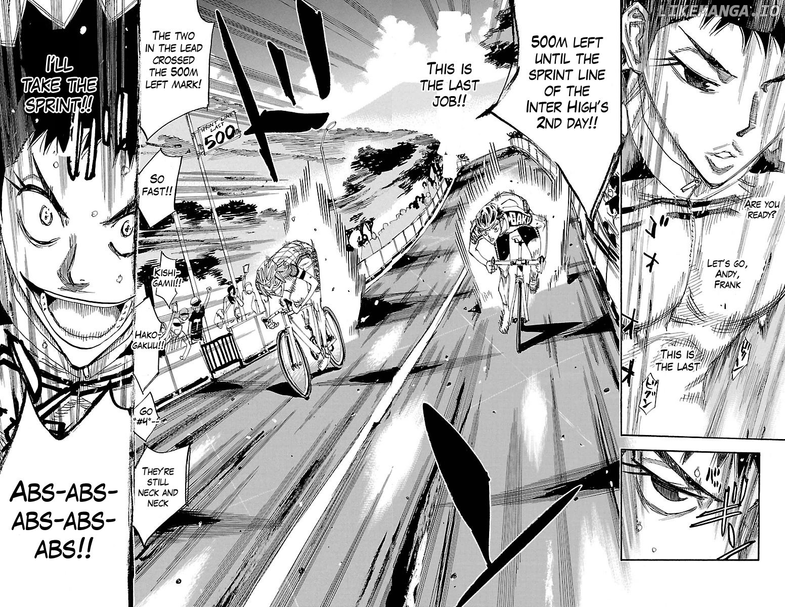 Yowamushi Pedal Chapter 382 - page 5