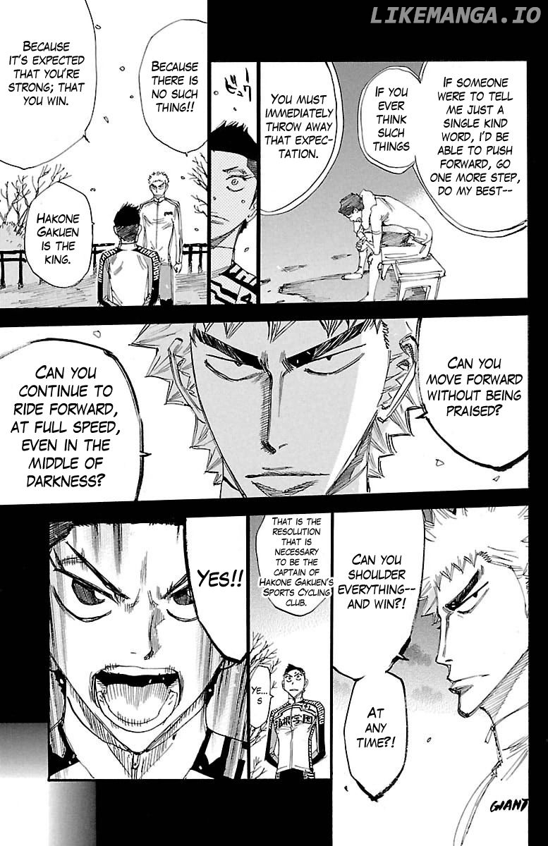 Yowamushi Pedal Chapter 382 - page 8