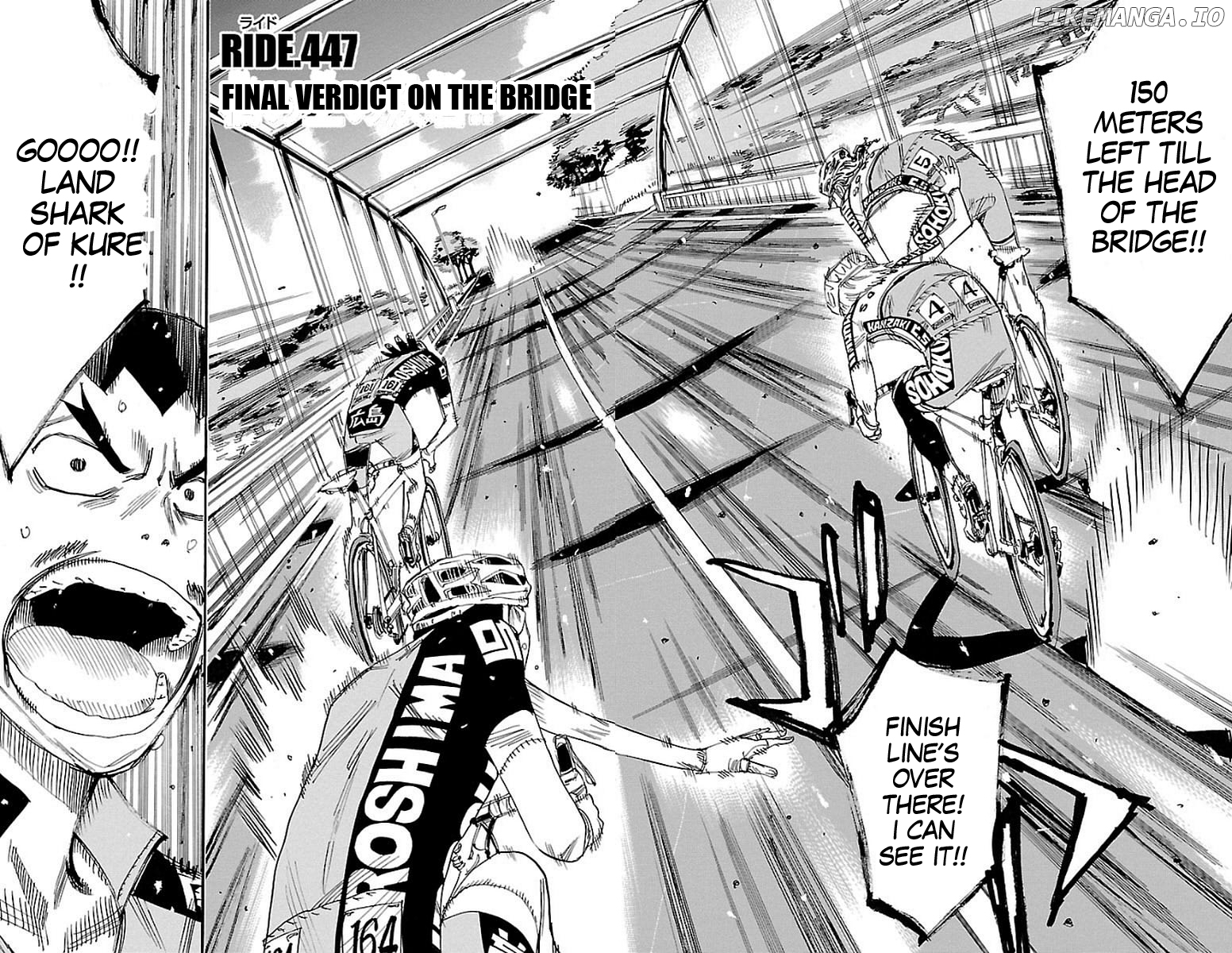 Yowamushi Pedal Chapter 447 - page 2