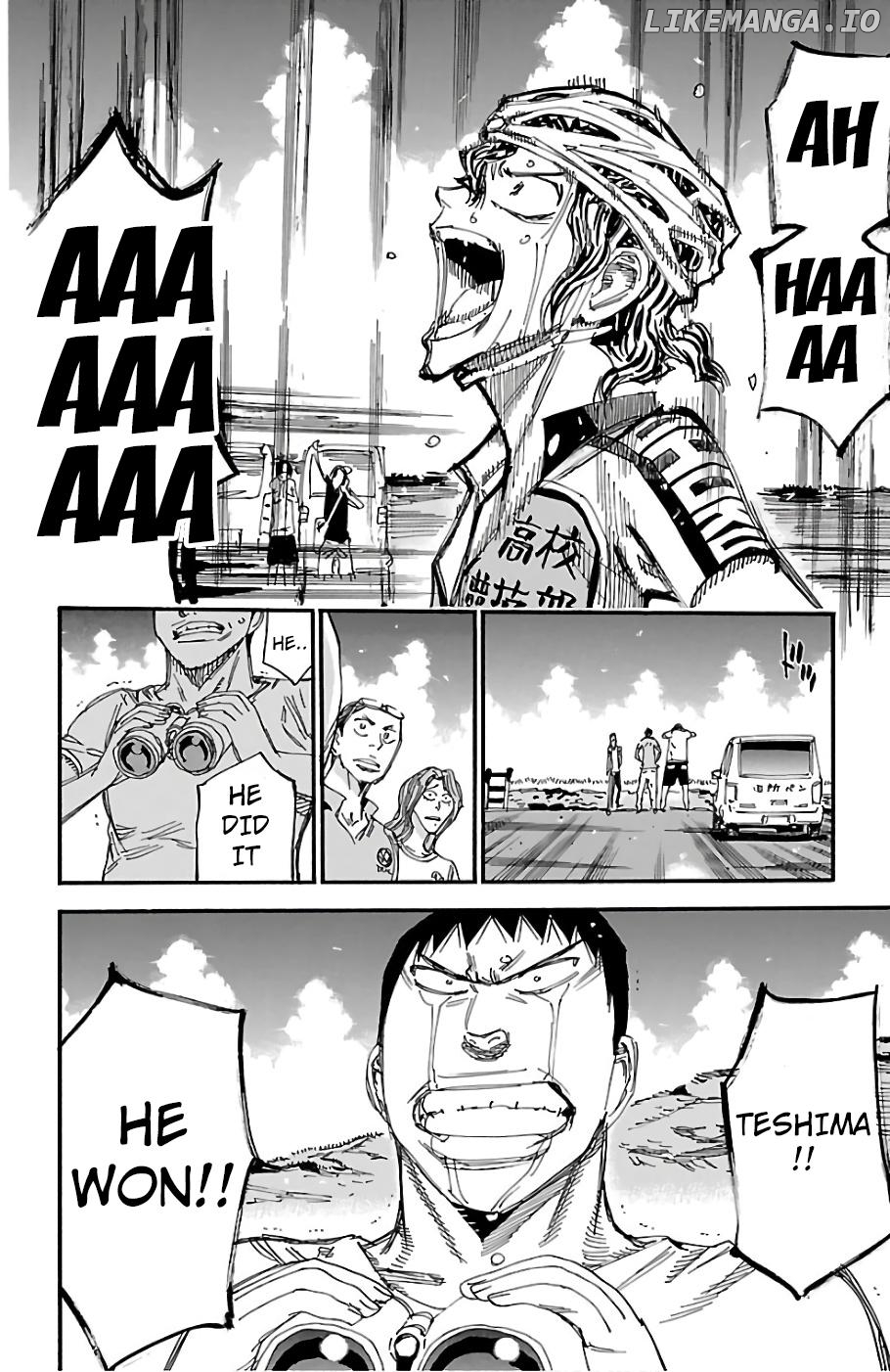 Yowamushi Pedal Chapter 480 - page 17
