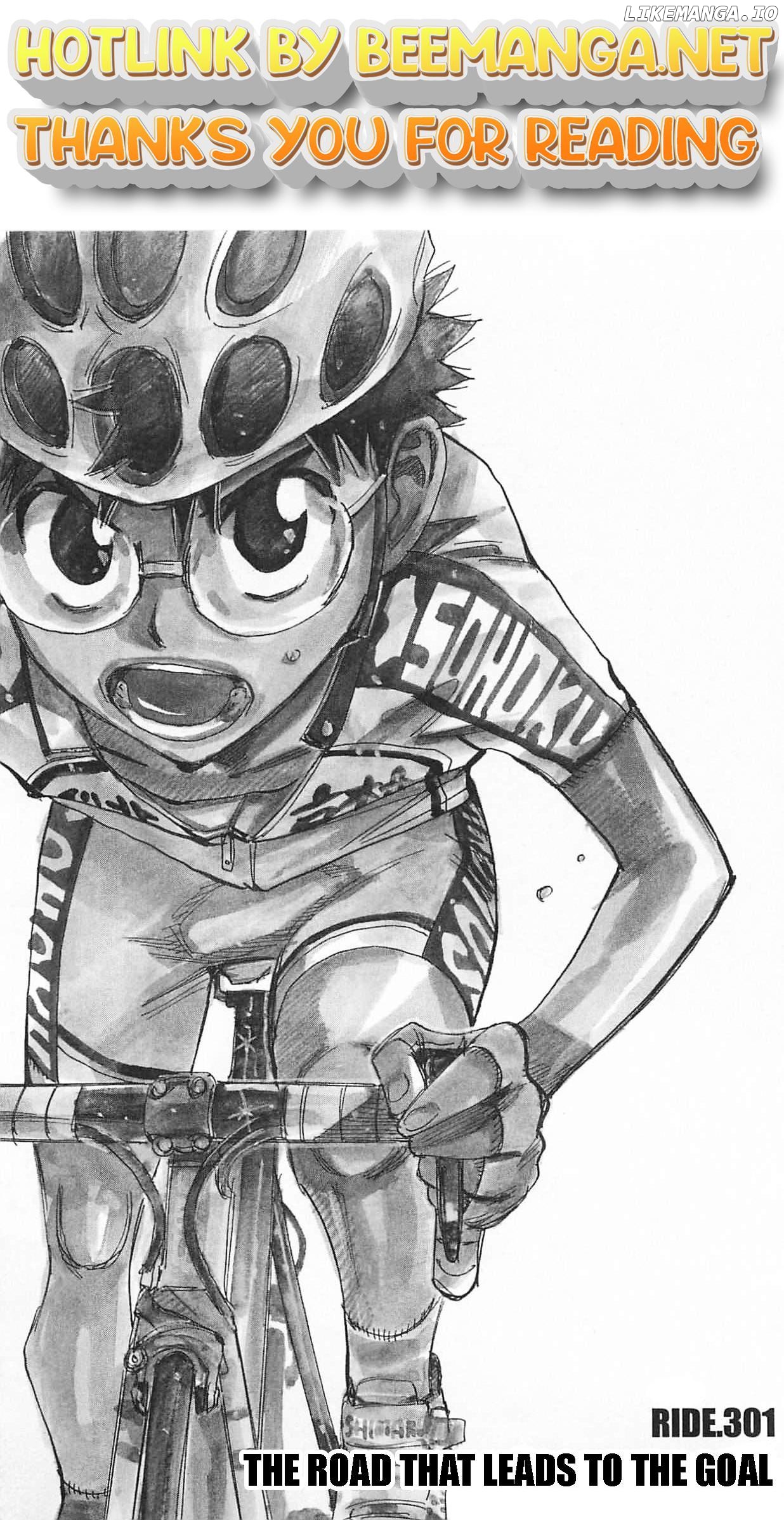 Yowamushi Pedal Chapter 301 - page 1