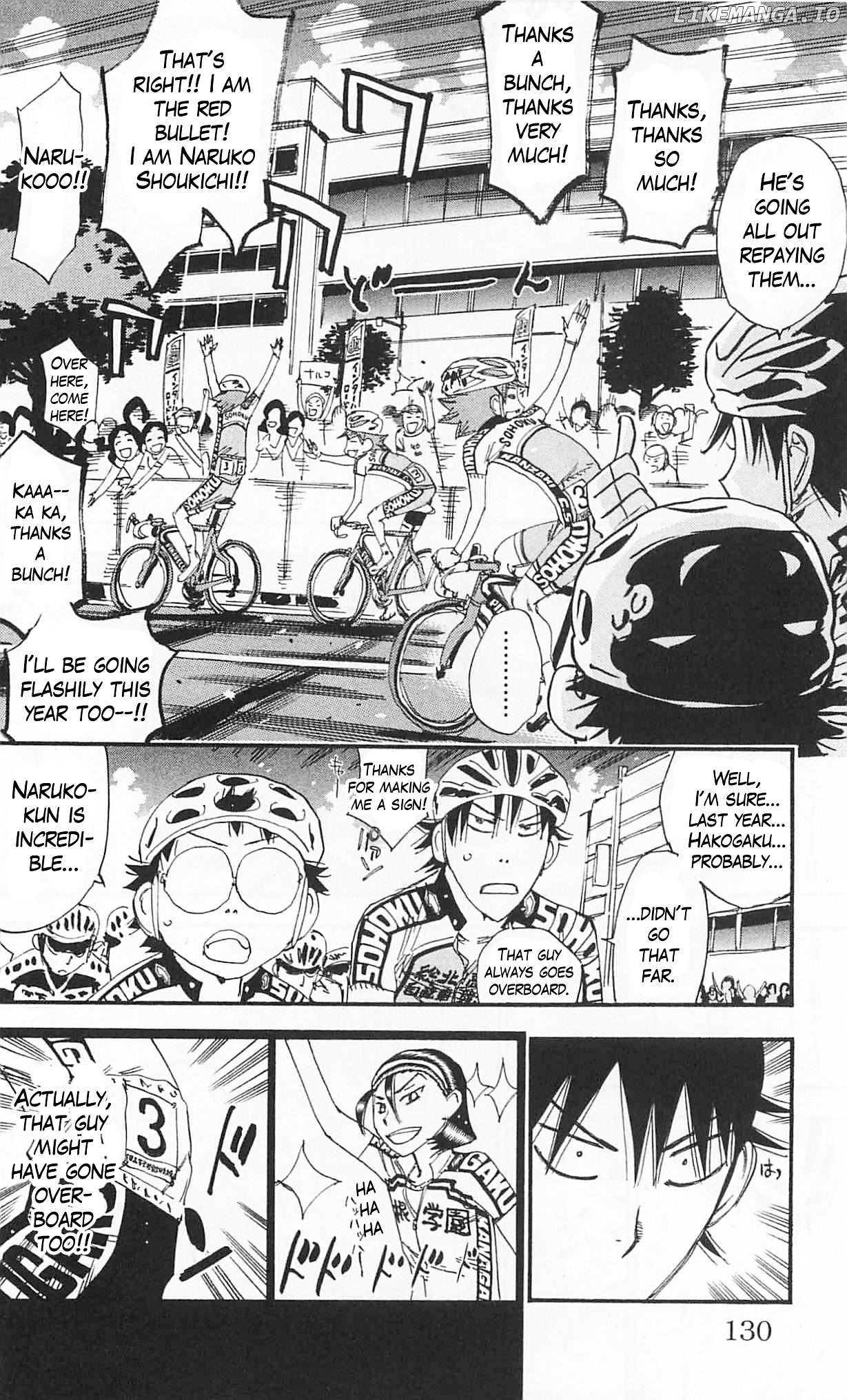 Yowamushi Pedal Chapter 301 - page 8